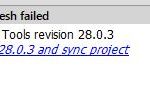 【Android studio】Error:Failed to find: com.android.support:support-v4:…というエラーの解決
